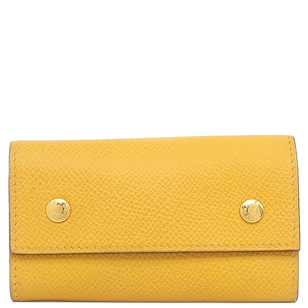 エルメス HERMES キーケース セリエ 4連キーケース クシュベル イエロー系 ゴールド金具 黄色 C刻印【中古】 32,806円