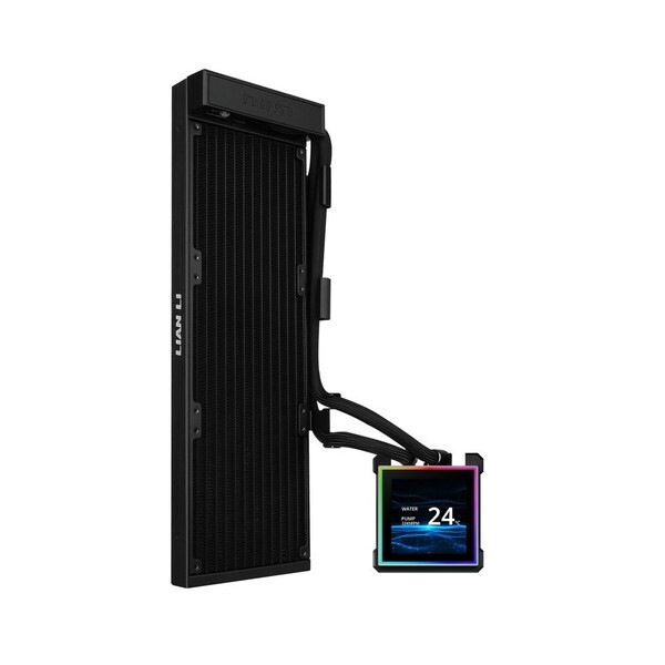 Lian Li GHS2LCDS36NB ブラック Hydroshift II LCD-S CPUクーラー