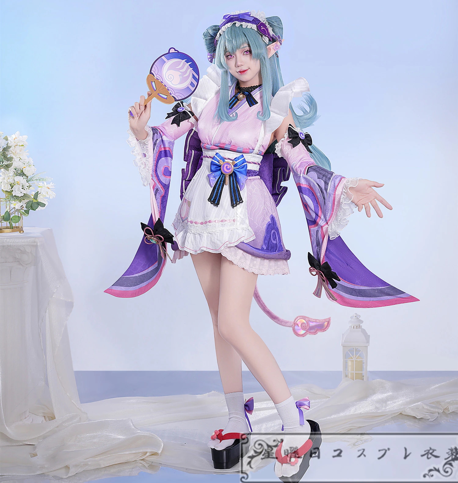 『一部在庫あり』 原神 げんしん 夢見月瑞希 みずきゆめみづき コスプレ衣装 コスチューム 『腰飾り 発光可能』