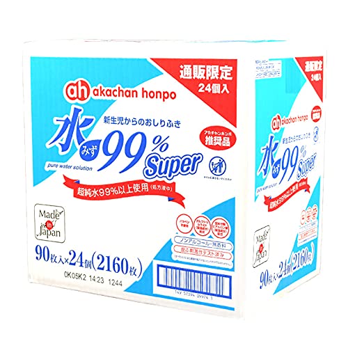 水99%SP おしりふき 90枚×24個 90シート (x 24)
