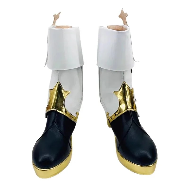 コスプレ靴クロリンデ原神げんしんブーツ下駄シューズ長靴コスプレクリスマスハロウィン