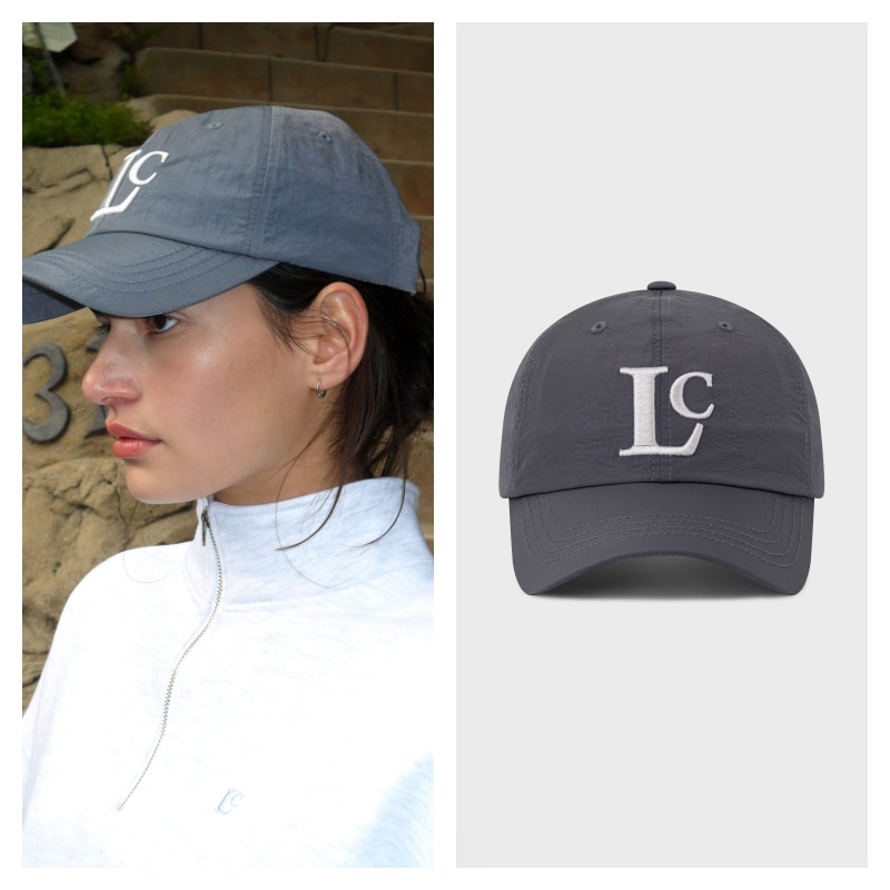【LOW CLASSIC】 NYLON LC CAP : CHARCOAL