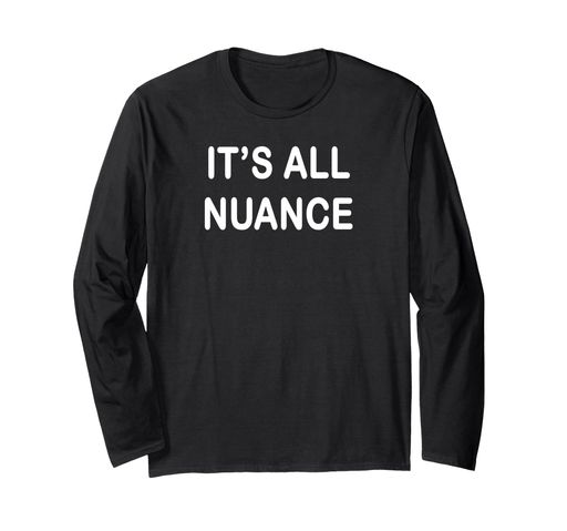 すべてはニュアンス 長袖Tシャツ