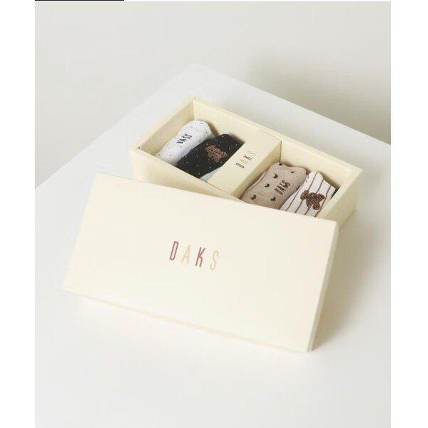 AK盆唐店 女性混合パターン フェイクソックス 4足セット DBSS5E241WT