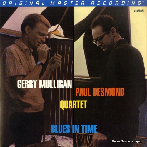 【レコード】ジェリー・マリガン／ポール・デスモンド blues in time MFSL1-241
