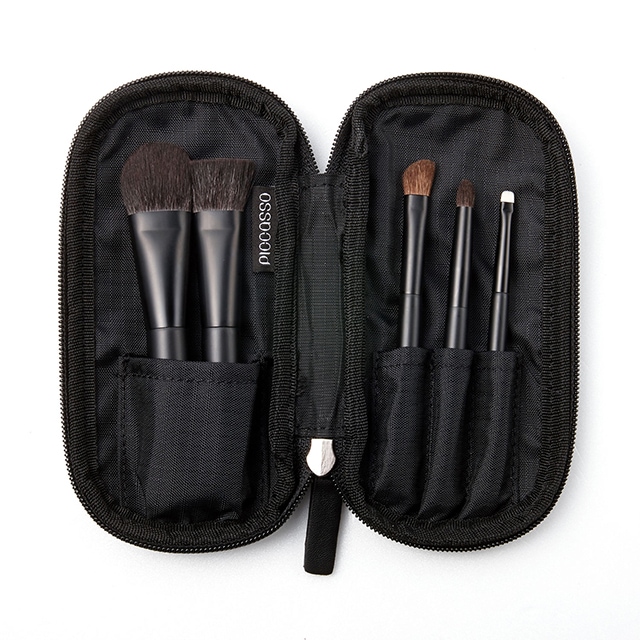 【ピカソ】マットブラックメイクブラシセット