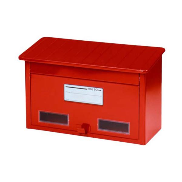 ケイ/ジー/ワイ工業 郵便型ポスト CY-20 レッド MMT02111