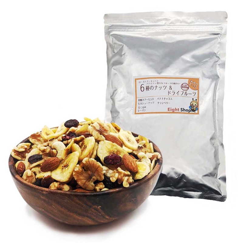 Qoo10] Eight Shop : ミックスナッツ 1kg ドライフルーツ : 食品