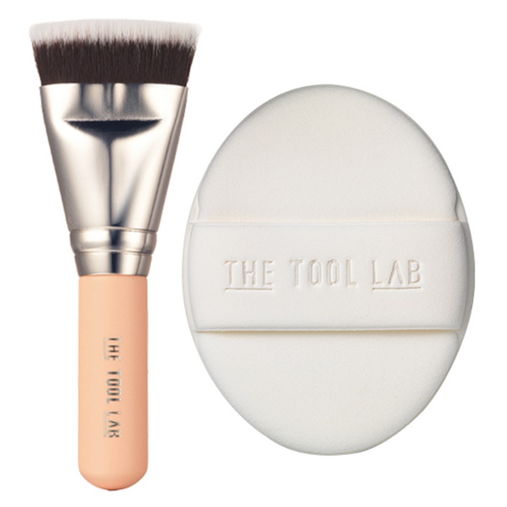 ダートラップ超密着ブラシ+パフセットエアリーフィットデュオ1セット