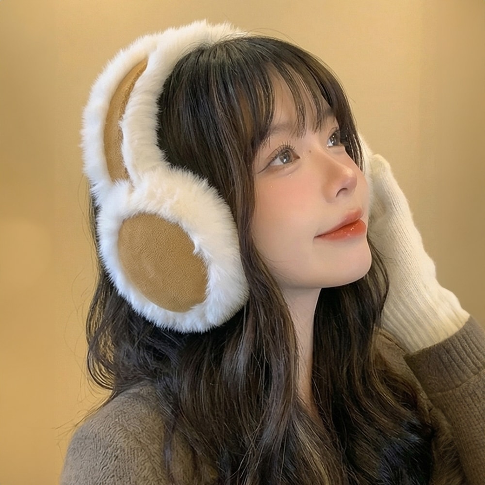 무스탕 에코퍼 뽀글이 귀마개 이어머프