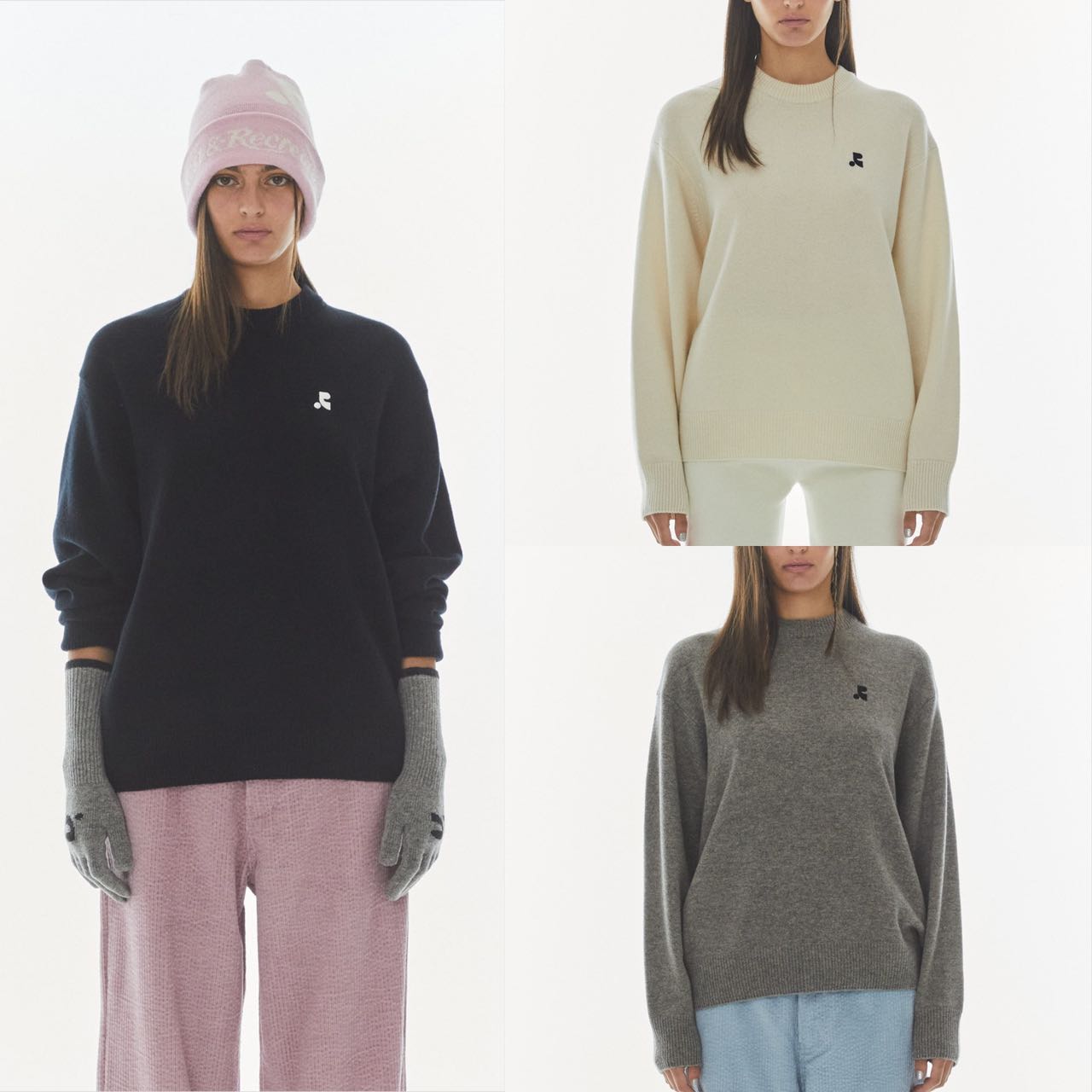 [RR] LOGO CREW NECK SWEATER 19,157円