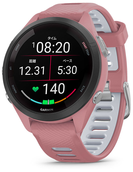 ガーミン Forerunner 265S Pink　【Suica対応】スマートウォッチ 010-02810-45