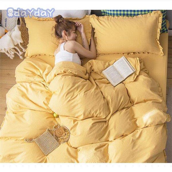 新入荷布団カバー 3/4点セット 掛け布団カバー 敷き布団カバー 枕カバー 綿 ベッド用 マットレスカバー 洗える ベッドカバーシーツ 寝具カバー