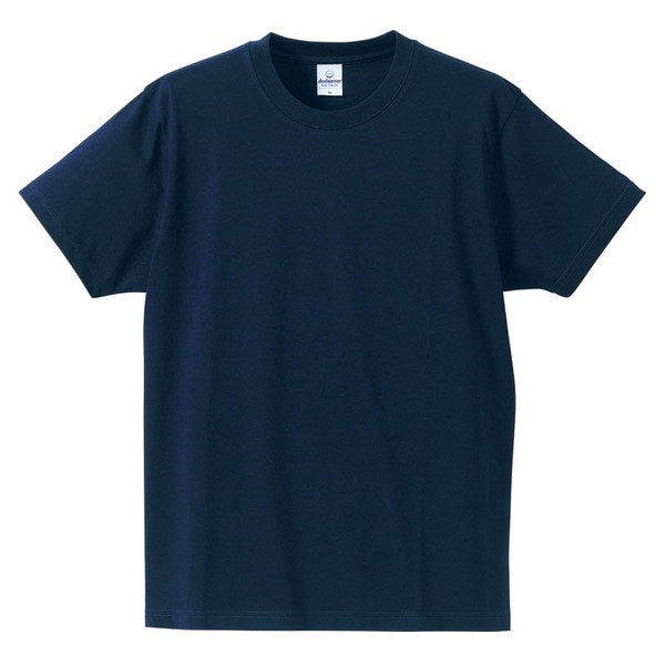 (5枚セット) Tシャツ XSサイズ ネイビー 綿100％ 耐久性 半袖 tシャツ ティーシャツ ティシャツ トップス 衣類