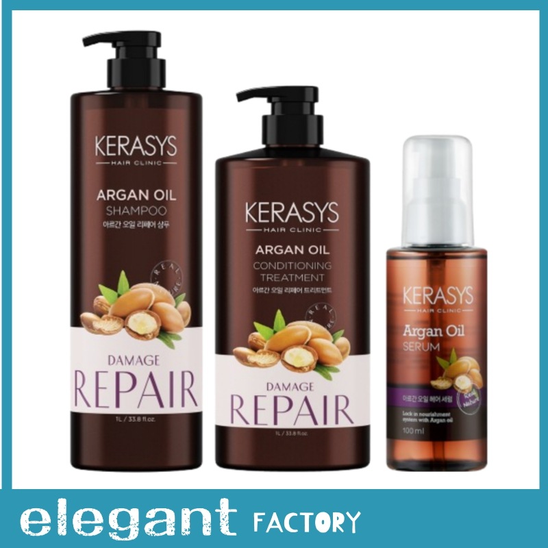 【1+1+1】 ナチュラルレシピ アルガンオイルシャンプ(1L)&トリートメント(1L)&セラム(100ml) /ヘアオイル おすすめ,ヘアオイル トリートメント,ヘアオイル ランキング,弱 酸性