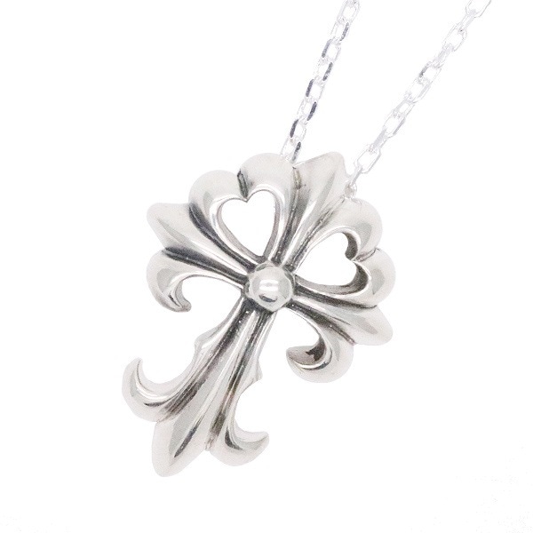 メンズ　ネックレス　クロス　十字架　ペンダント　シルバー925　シルバーアクセ　ロック　お兄系