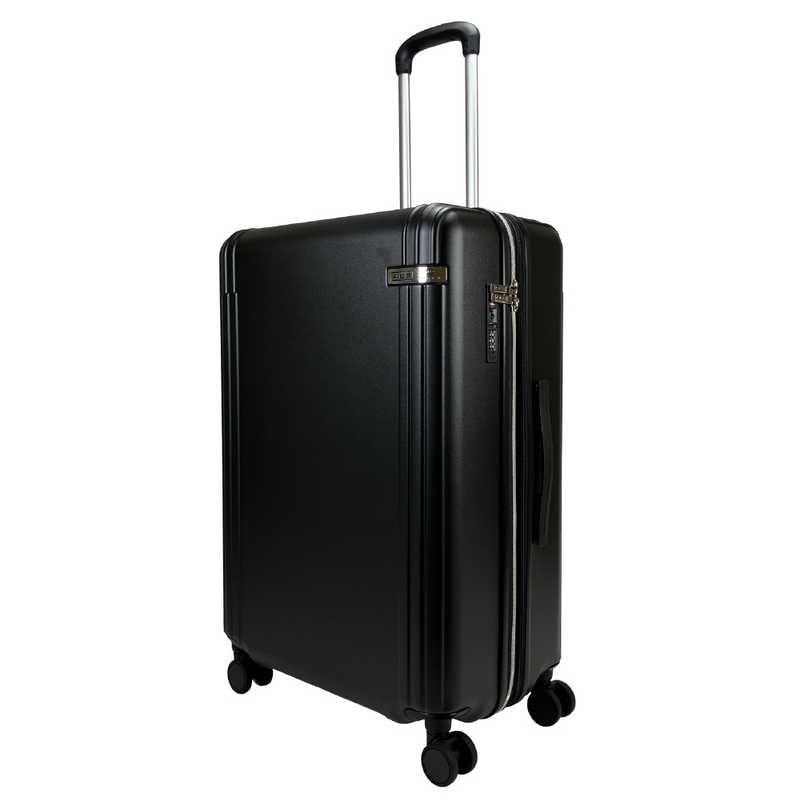 ACE　DESINED BY ACE IN JAPAN キャスターストッパー付スーツケース 74-89L 拡張型サイズ ［TSAロック搭載］ ブラック　ACE-549401