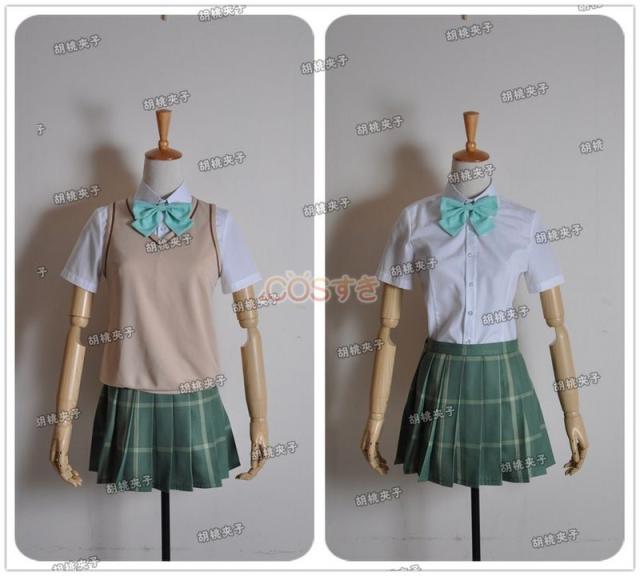 【短納期】To LOVEる　とらぶる　Darkness ダークネス　TL　彩南高校女子制服　モモ　ベリア　デビルーク　ベストない コスプレ衣装 COS