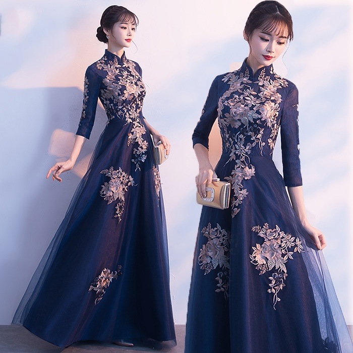 パーティードレス ロングドレス 大きいサイズ ロングドレス 演奏会 結婚式 体型カバー 着痩せ ロング パーティーワンピース上品 ロングドレス ブライズメイド ドレス 披露宴 発表会 フォーマル 20