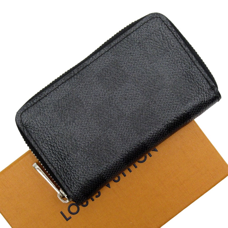 コインケース ダミエグラフィット ジッピーコインパース ダミエグラフィットキャンバス ブラック系 メンズ N63076 g3778aコインケース