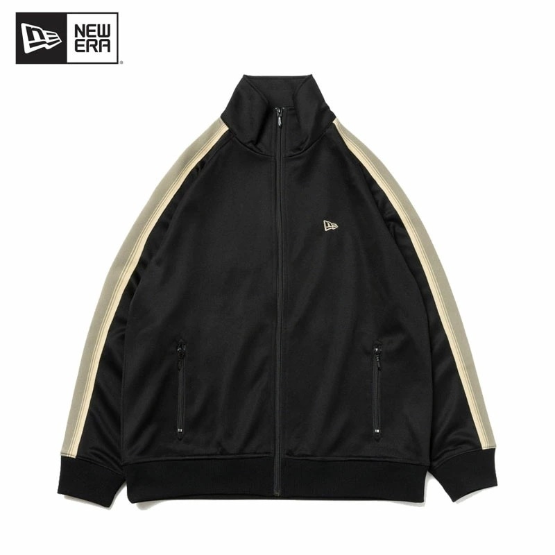 ニュー エラ NEW ERA サイドテープ トラックジャケット ブラック Performance Apparel アウター ジャケット