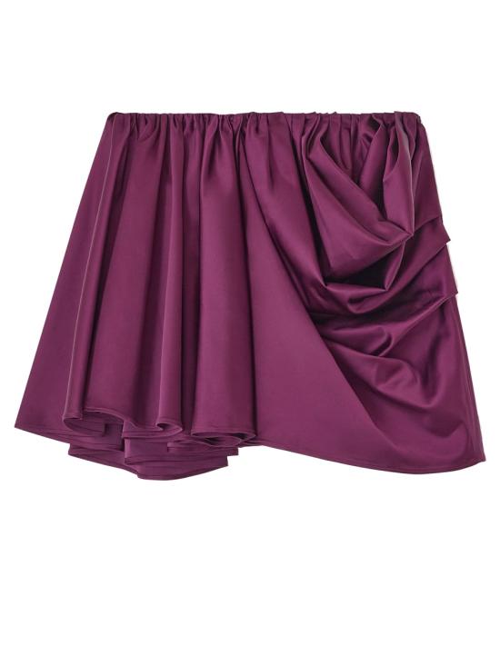 GANNI Women Skirts W1051 07H BORDEAUX