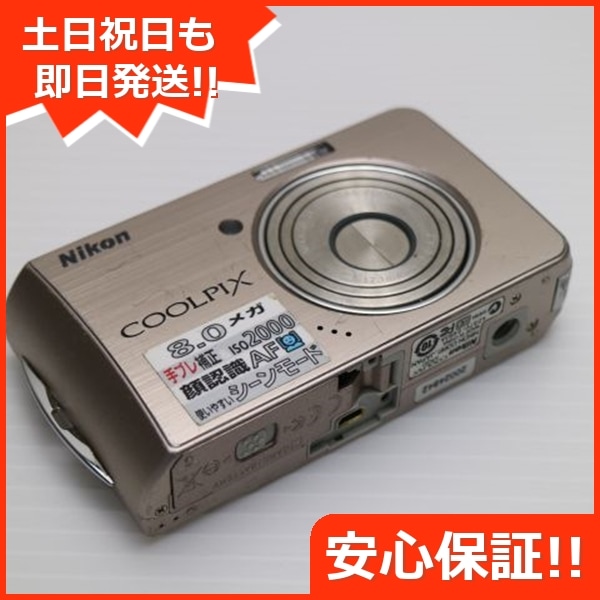 良品COOLPIX S520 ライトブロンズ Nikon デジカメ 212コンパクトデジタルカメラ