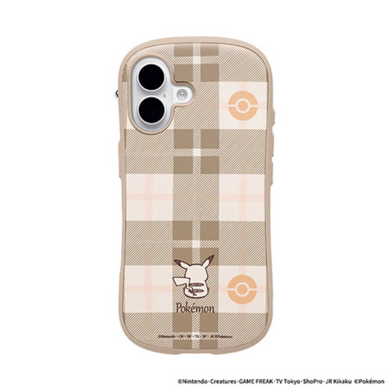 HAMEE　iPhone 16専用 ポケットモンスター/ポケモン iFace First Class MagSynqケース iFace チェック/ベージュ　41-984208 4,752円
