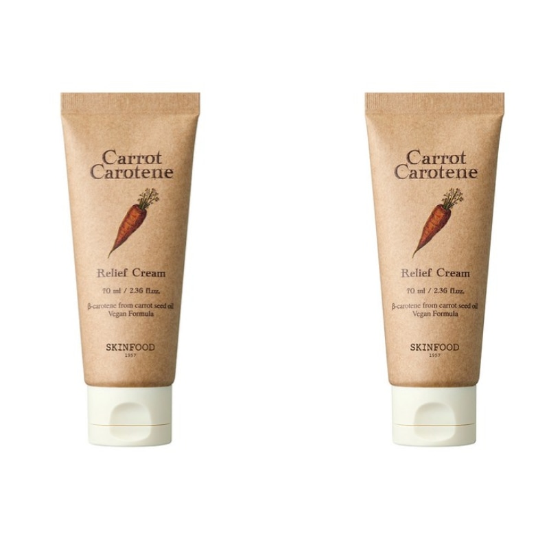 キャロット カロチン レリーフクリーム 70ml x 2個