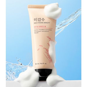 【JTra】 ミガムス(米水) ブライト フェイシャル クレンジングフォーム 150ml 3個一括セット・洗顔フォーム・透明感・肌ケア・毛穴汚れ