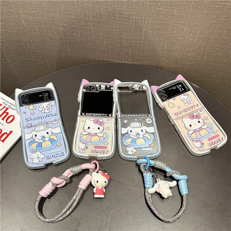 Qoo10] サンリオ 新商品 キティちゃん Galaxy Z : スマホケース