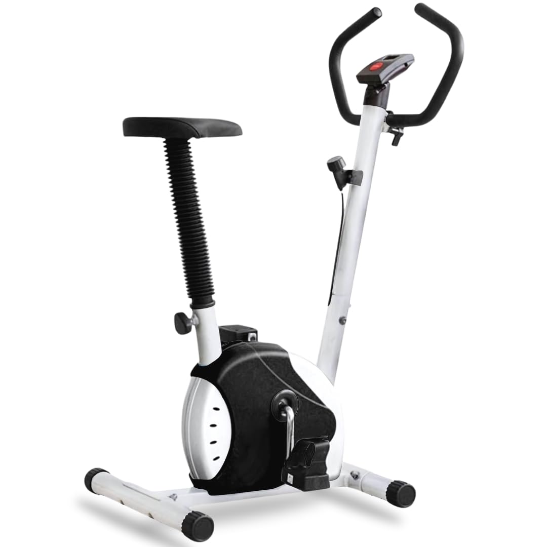 サンルック フィットネスバイク エクササイズバイク 家庭用 有酸素運動 トレーニング ルームサイクル ルームサイクリング 室内 無段階 負荷調整 運動器具 フィットネス器具 デジタルメーター ながら運