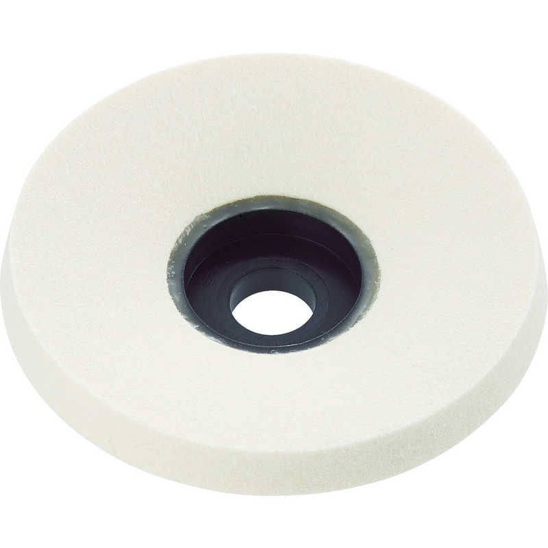 トラスコ中山　ベベルディスク フェルト 取付穴径φ15 5個入　TBD10015F