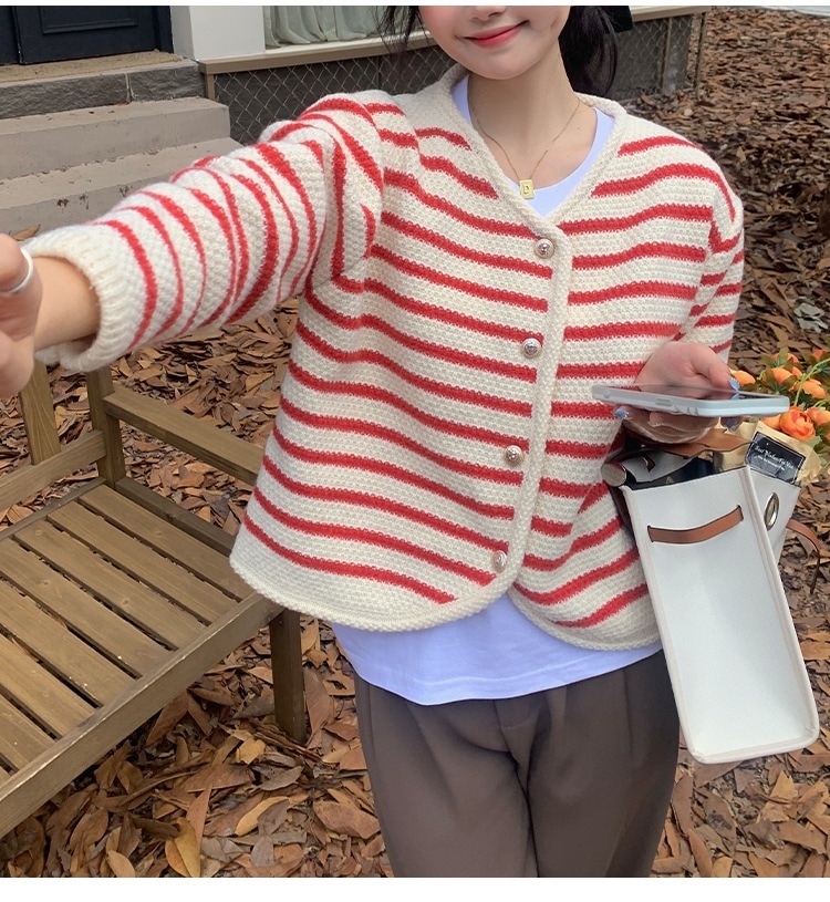 トップス ニットソー セーター カーディガン ショート ショート丈 袖あり 長袖 Vネック セミフレア 前開き クロシェ 透け感 サマーニット アクリル サマーカーディガン かわいい 大人可愛い