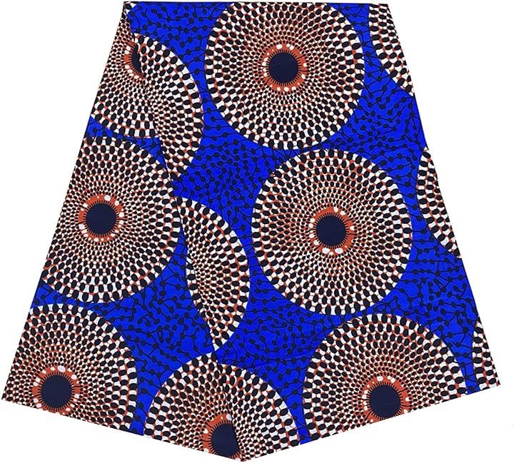 アフリカ布 アフリカンプリント アフリカンファブリック 生地(F)