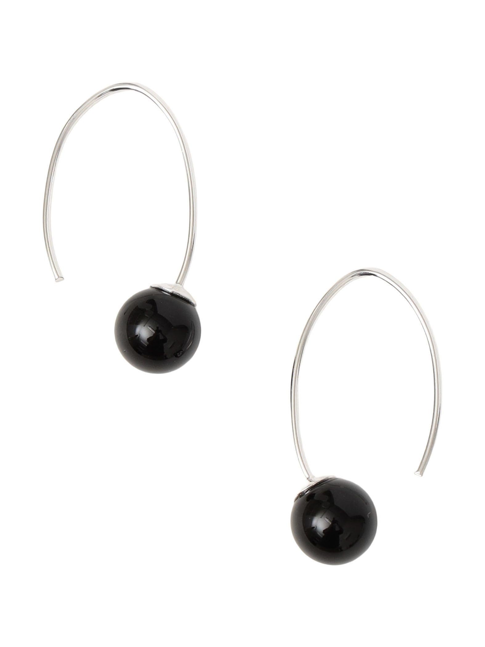 [シップス] ルアシーファ Luasifar ピアス ストーン フック ピアス レディース 319100600 ブラック ONE SIZE