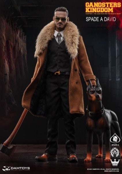 DAMTOYS 1/6 ギャングスターズ・キングダム スペード A デイヴィッド アクションフィギュア GK022
