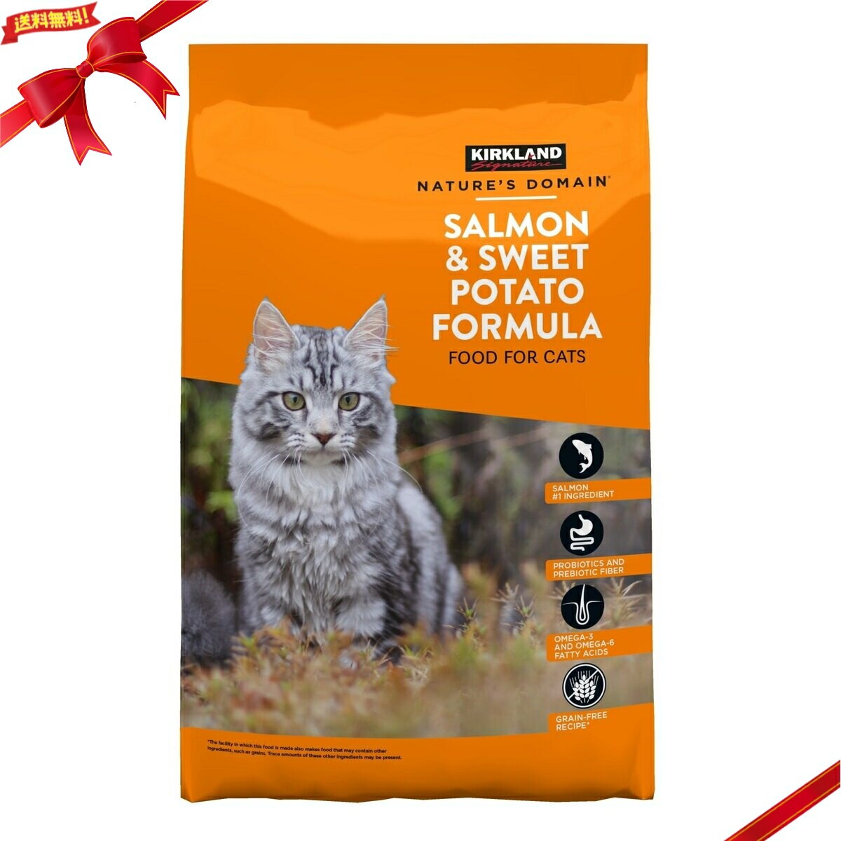 カークランドシグネチャー 成猫子猫用 8kg サーモン,ポテト エサ