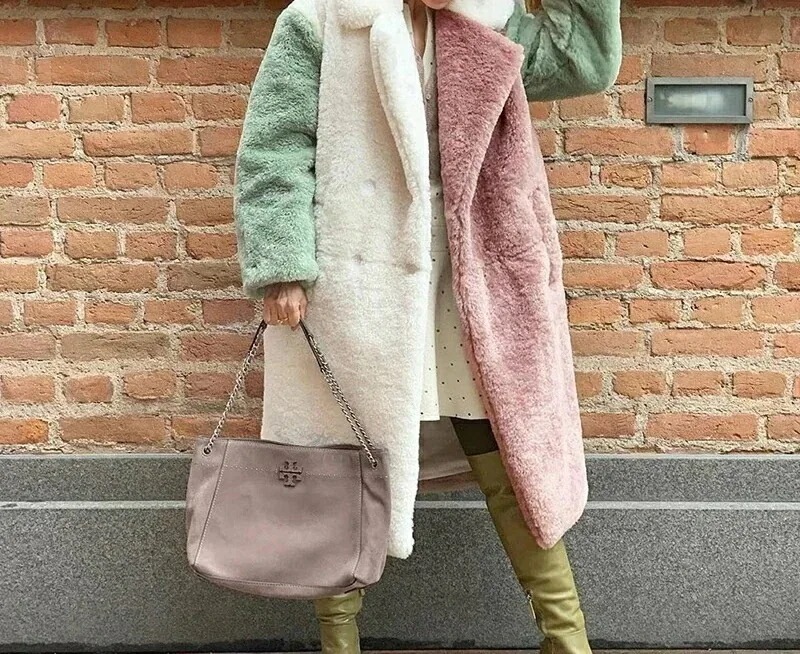 アウターファーコート ロング丈 毛皮コート アウター 秋 冬 保温 ジャケット 厚手 ゆったり トップス