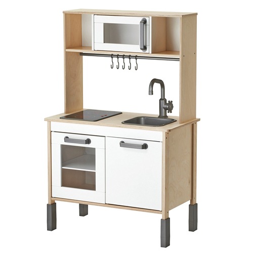 イケア　DUKTIG ミニキッチン上下セット　おままごとキッチン