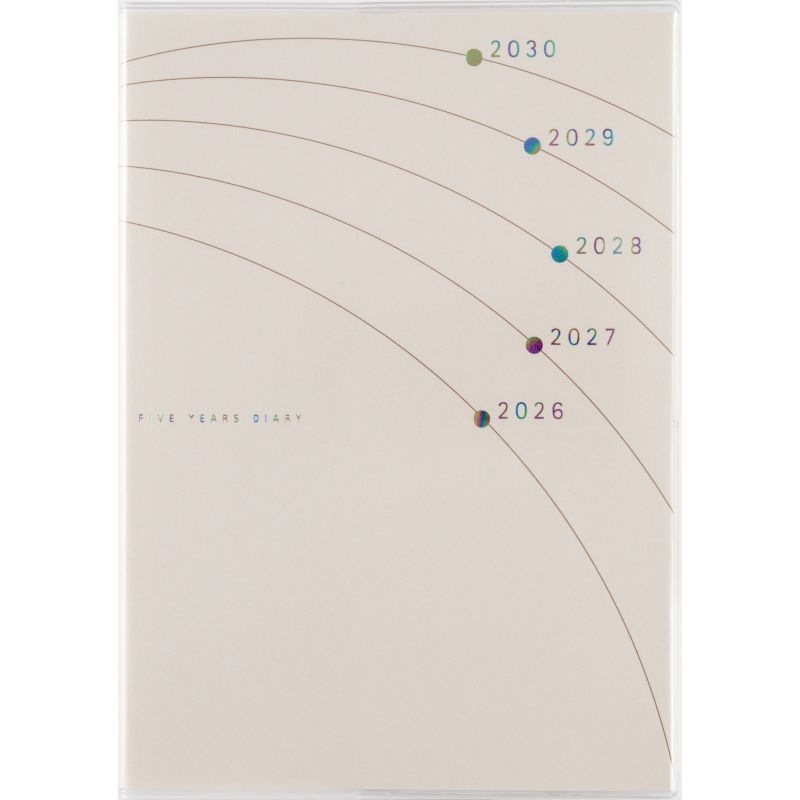 （まとめ買い）高橋書店 2026年版1月始まり No.19 5年日記 B6判 [x3] 5,894円