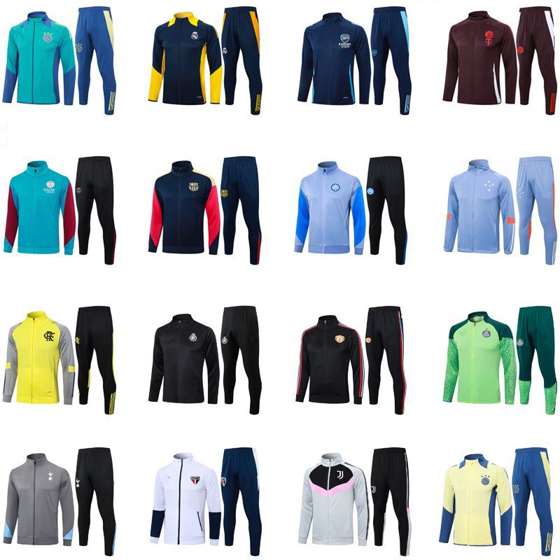 大人用子供用ジャケットアヤックスマンチェスターユナイテッドパリユベントスリバプールバルセロナバイエルンインテルミラノアーセナル