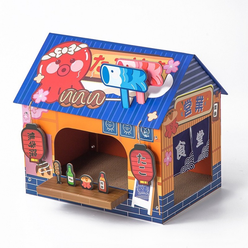 猫爪研ぎ 段ボール 猫 ペットベッド 爪とぎハウス つめとぎ猫の爪とぎボックスペット用品