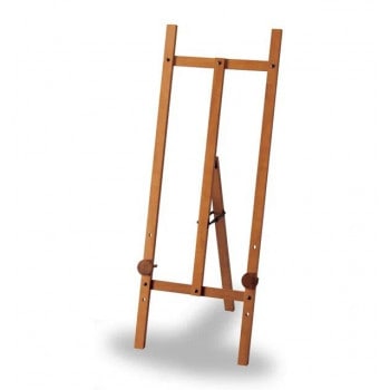 ユーパワー 木製イーゼル Lサイズ ミドルブラウン WE-06001