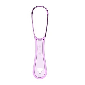舌スクレーパー,口腔洗浄ツール,色とりどりの口腔衛生,1ユニット light purple