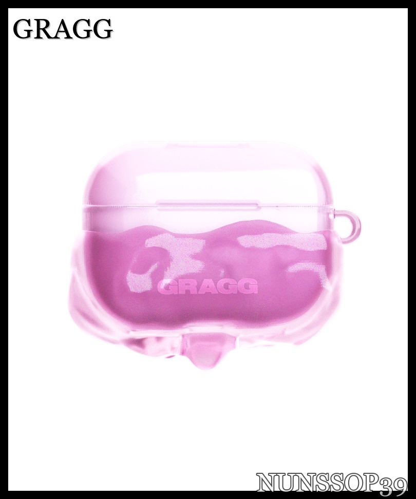 GRAGG DOUBLE LAYERS CASE - CLEAR PINK