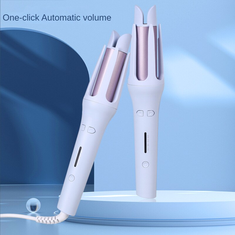 全自動巻き カーリングスティック 魔法のツール ロータリー ヘアネット 赤いカーラー 特別オファー 携帯便利 旅行
