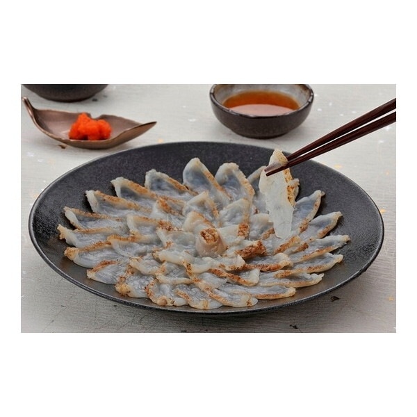 冷凍 ふく太郎本部 山口県萩産活〆まふく炙り刺身 3人前 メーカー直送