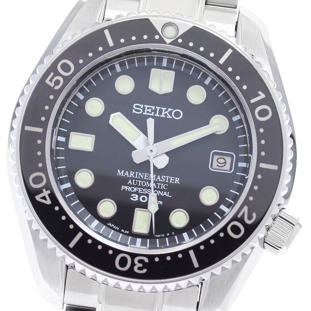 セイコー SEIKO SBDX017/8L35-00K0 プロスペックス マリーンマスター デイト 自動巻き メンズ 良品 保証書付き_897187【中古】