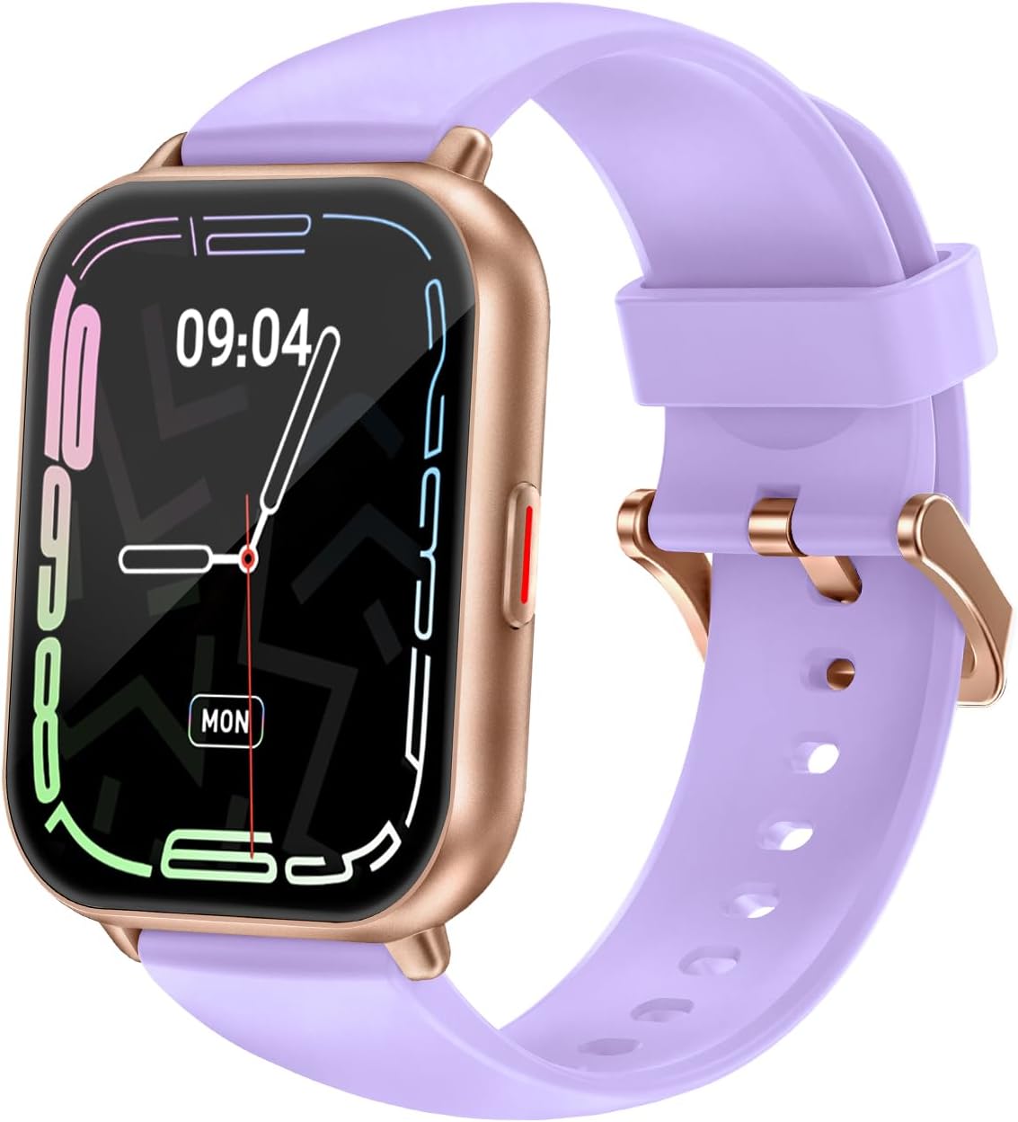 スマートウォッチ iPhone/Android対応 Bluetooth 通話機能付き 1.85インチ 大画面 腕時計 歩数計 Smart Watch 着信電話通知 IP68防水 アラーム タイマー ス